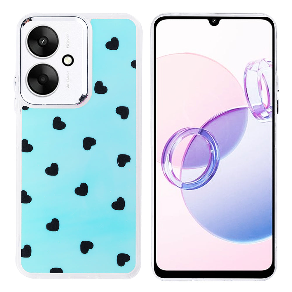 Xiaomi Poco C65 Kılıf Airbag Tasarımlı Zore Hadra Kapak Kiraz