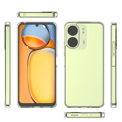 Xiaomi Poco C65 Kılıf Zore Coss Kapak Renksiz