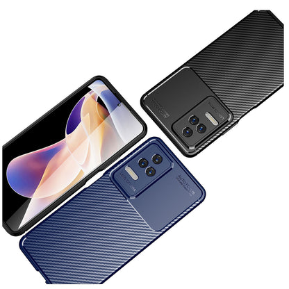 Xiaomi Poco F4 Kılıf Zore Negro Silikon Kapak Lacivert