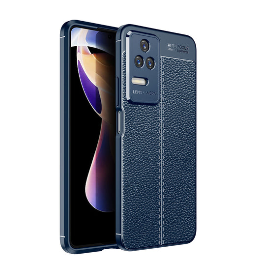 Xiaomi Poco F4 Kılıf Zore Niss Silikon Kapak Lacivert