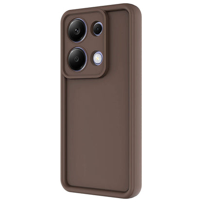 Xiaomi Poco M6 Pro 4G Kılıf Kamera Korumalı Zore Ananas Kapak Pembe Koyu