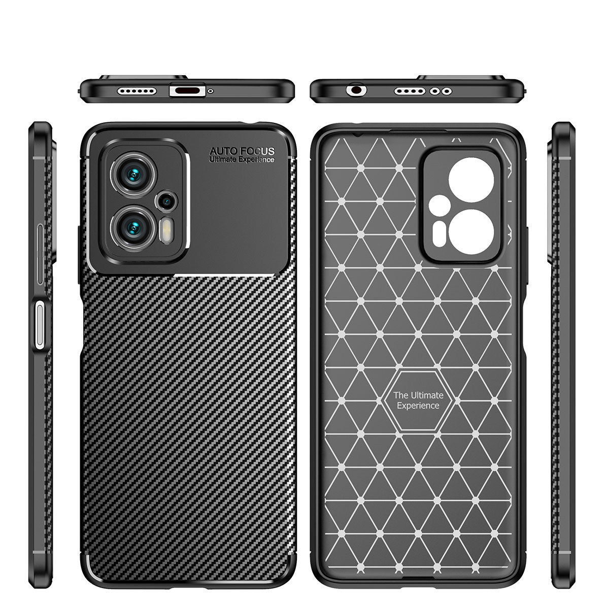 Xiaomi Poco X4 GT Kılıf Zore Negro Silikon Kapak Siyah