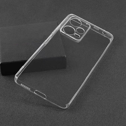 Xiaomi Poco X5 Pro Kılıf Zore Süper Silikon Kapak Renksiz