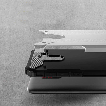 Xiaomi Pocophone F1 Kılıf Zore Crash Silikon Kapak Rose Gold