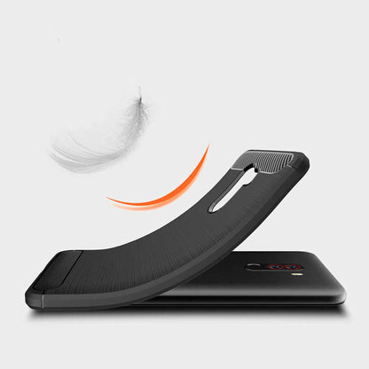 Xiaomi Pocophone F1 Kılıf Zore Room Silikon Kapak Gri