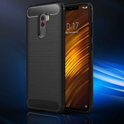 Xiaomi Pocophone F1 Kılıf Zore Room Silikon Kapak Lacivert