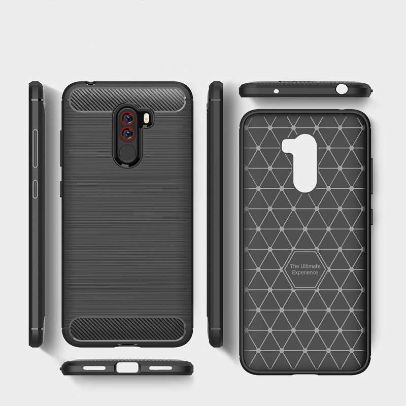 Xiaomi Pocophone F1 Kılıf Zore Room Silikon Kapak Lacivert