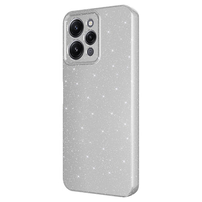 Xiaomi Redmi 12 Kılıf Kamera Korumalı Simli Lüks Zore Koton Kapak Mor