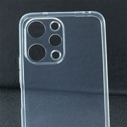 Xiaomi Redmi 12 Kılıf Zore Süper Silikon Kapak Renksiz