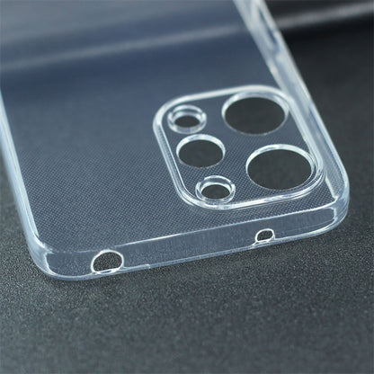 Xiaomi Redmi 12 Kılıf Zore Süper Silikon Kapak Renksiz