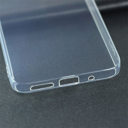 Xiaomi Redmi 12 Kılıf Zore Süper Silikon Kapak Renksiz