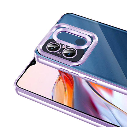 Xiaomi Redmi 12C Kılıf Kamera Korumalı Logo Gösteren Zore Omega Kapak Sierra Mavi