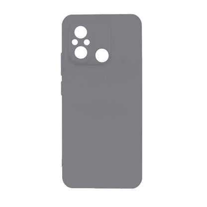 Xiaomi Redmi 12C Kılıf Zore Biye Silikon Gri