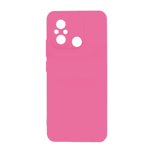 Xiaomi Redmi 12C Kılıf Zore Biye Silikon Pembe