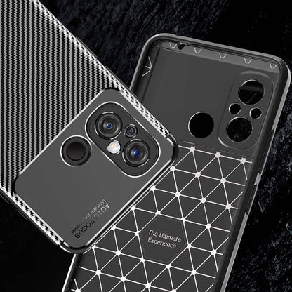 Xiaomi Redmi 12C Kılıf Zore Negro Silikon Kapak Siyah