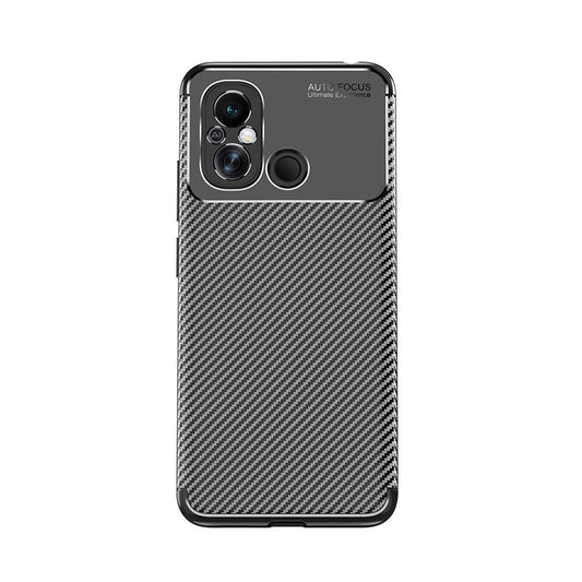 Xiaomi Redmi 12C Kılıf Zore Negro Silikon Kapak Siyah