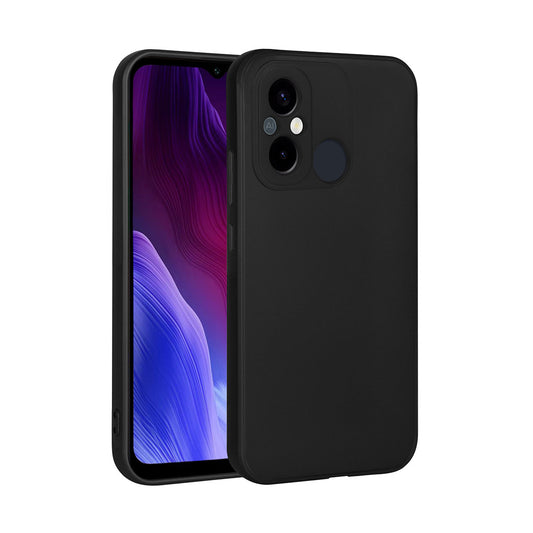 Xiaomi Redmi 12C Kılıf Zore Premier Silikon Kapak Siyah
