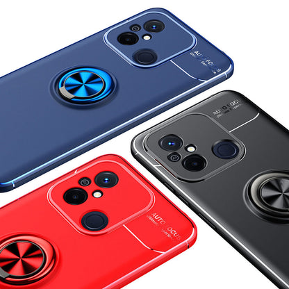 Xiaomi Redmi 12C Kılıf Zore Ravel Silikon Kapak Mavi