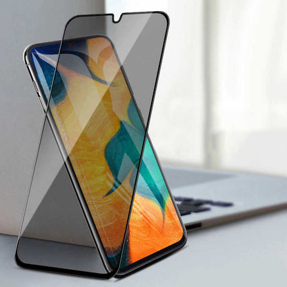 Xiaomi Redmi 12C Zore New 5D Privacy Temperli Ekran Koruyucu Siyah