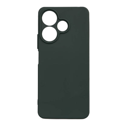 Xiaomi Redmi 13 4G Kılıf Zore Biye Silikon Kırmızı