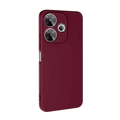Xiaomi Redmi 13 4G Kılıf Zore Mara Lansman Kapak Koyu Mor