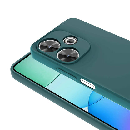 Xiaomi Redmi 13 4G Kılıf Zore Mara Lansman Kapak Kırmızı