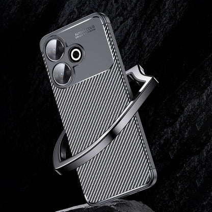 Xiaomi Redmi 13 4G Kılıf Zore Negro Silikon Kapak Siyah