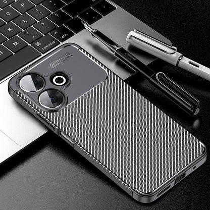 Xiaomi Redmi 13 4G Kılıf Zore Negro Silikon Kapak Siyah