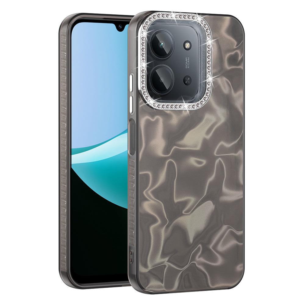 Xiaomi Redmi 15C Kılıf Airbagli Parlak Taş Detay Tasarımlı Zore Esila Kapak