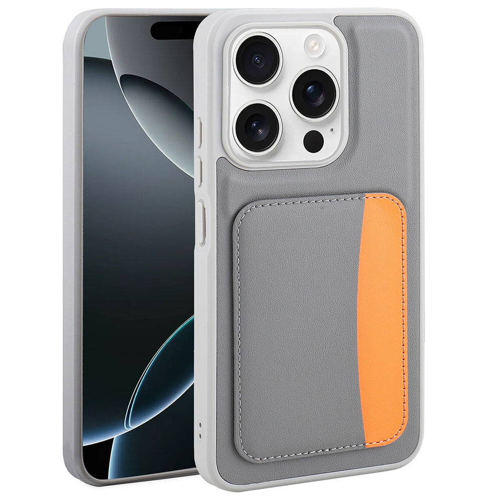 Xiaomi Redmi 15C Kılıf Kartlıklı Zore X-Kart Silikon Kapak Koyu Gri