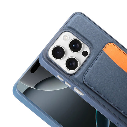 Xiaomi Redmi 15C Kılıf Kartlıklı Zore X-Kart Silikon Kapak Kahverengi