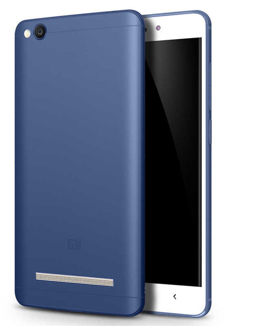 Xiaomi Redmi 4A Kılıf Zore İmax Silikon Kamera Korumalı Lacivert