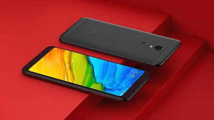 Xiaomi Redmi 5 Plus Zore Kenarları Kırılmaya Dayanıklı Cam Ekran Koruyucu Siyah