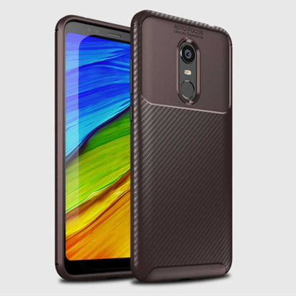 Xiaomi Redmi 5 Plus Kılıf Zore Negro Silikon Kapak Lacivert