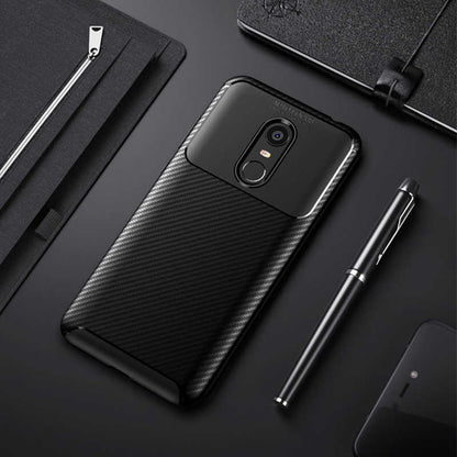 Xiaomi Redmi 5 Plus Kılıf Zore Negro Silikon Kapak Siyah