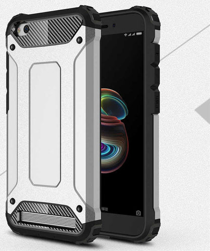 Xiaomi Redmi 5A Kılıf Zore Crash Silikon Kapak Gri