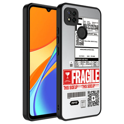 Xiaomi Redmi 9C Kılıf Aynalı Desenli Kamera Korumalı Parlak Zore Mirror Kapak Fragile