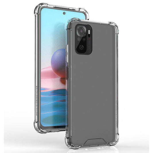 Xiaomi Redmi Note 10S Kılıf Zore Nitro Anti Shock Silikon Renksiz