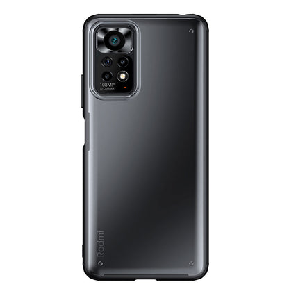 Xiaomi Redmi Note 11 Global Kılıf Zore Volks Kapak Siyah