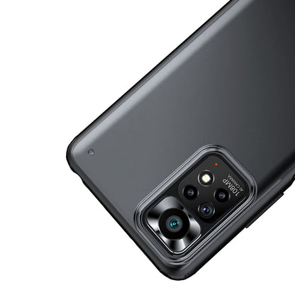 Xiaomi Redmi Note 11 Global Kılıf Zore Volks Kapak Siyah