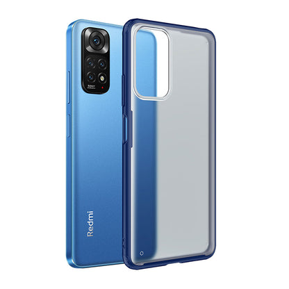 Xiaomi Redmi Note 11 Global Kılıf Zore Volks Kapak Lacivert