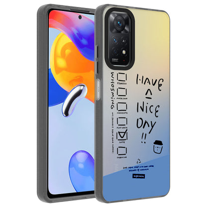 Xiaomi Redmi Note 11 Pro 5G Kılıf Desenli Zore Dragon Sert Kapak Seyahat