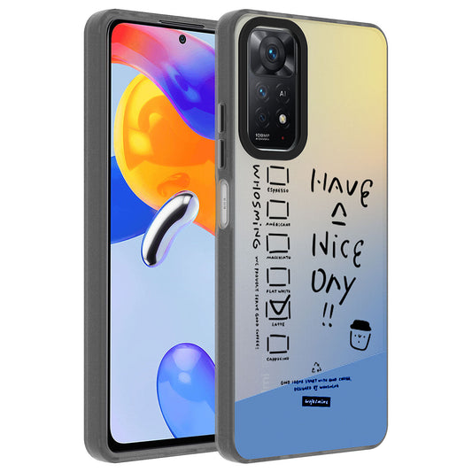 Xiaomi Redmi Note 11 Pro 5G Kılıf Desenli Zore Dragon Sert Kapak Have
