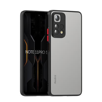 Xiaomi Redmi Note 11 Pro 5G Kılıf Zore Hux Kapak Lacivert