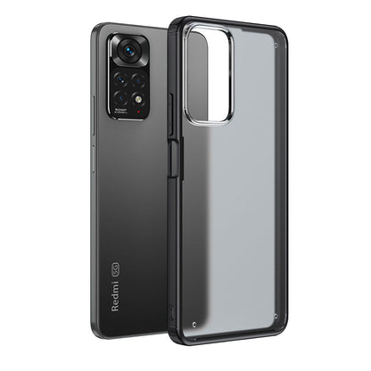 Xiaomi Redmi Note 11 Pro 5G Kılıf Zore Volks Kapak Siyah