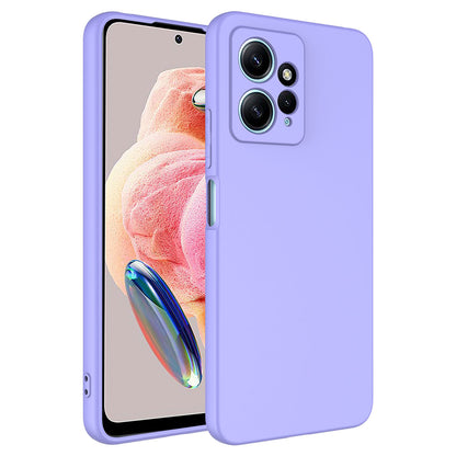 Xiaomi Redmi Note 12 4G Kılıf Zore Mara Lansman Kapak Lila
