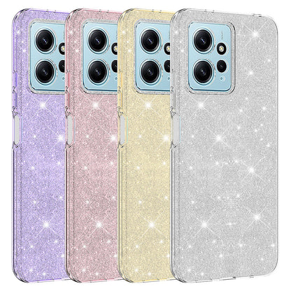 Xiaomi Redmi Note 12 4G Kılıf Zore Shining Silikon Pembe