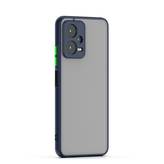 Xiaomi Redmi Note 12 5G Kılıf Zore Hux Kapak Lacivert