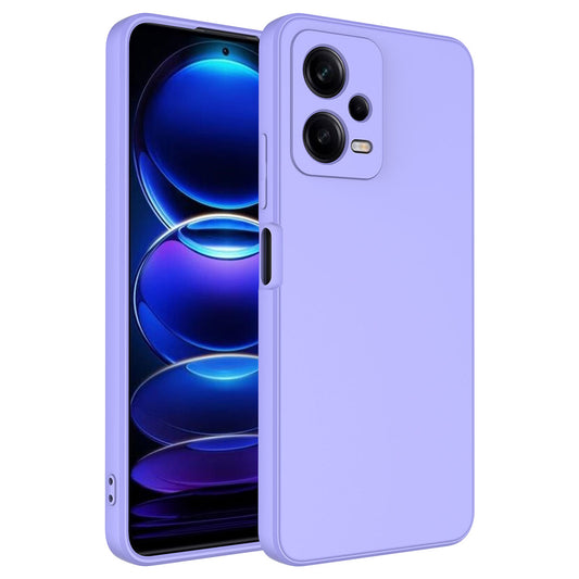 Xiaomi Redmi Note 12 5G Kılıf Zore Mara Lansman Kapak Lila