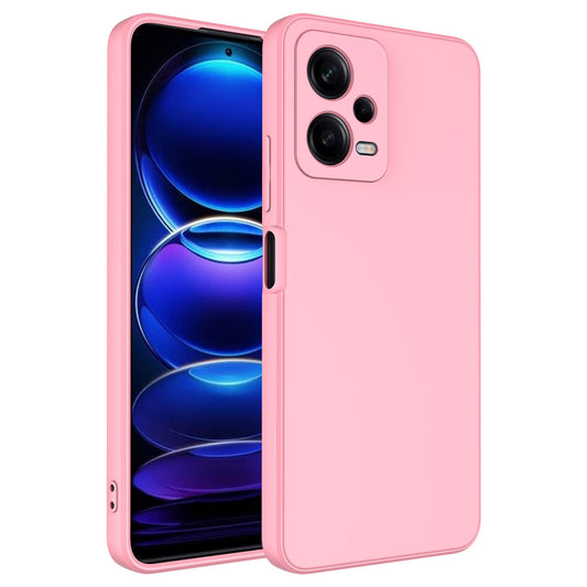 Xiaomi Redmi Note 12 5G Kılıf Zore Mara Lansman Kapak Pembe